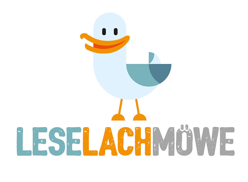Das Logo des Projektes „LeseLachmöwe”.